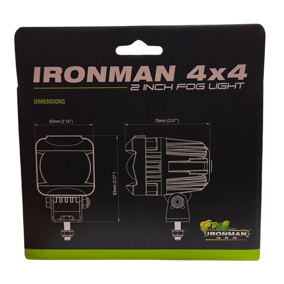 2″ LED FOG LIGHTS – AMBER