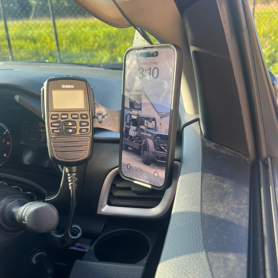 2021-2024 Isuzu D-Max Phone and UHF Mount