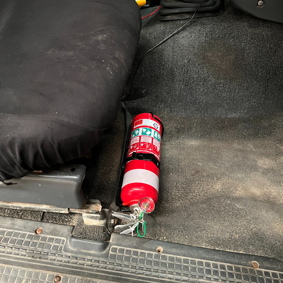 19881997 Nissan GQ Patrol Fire Extinguisher Bracket Scrub King