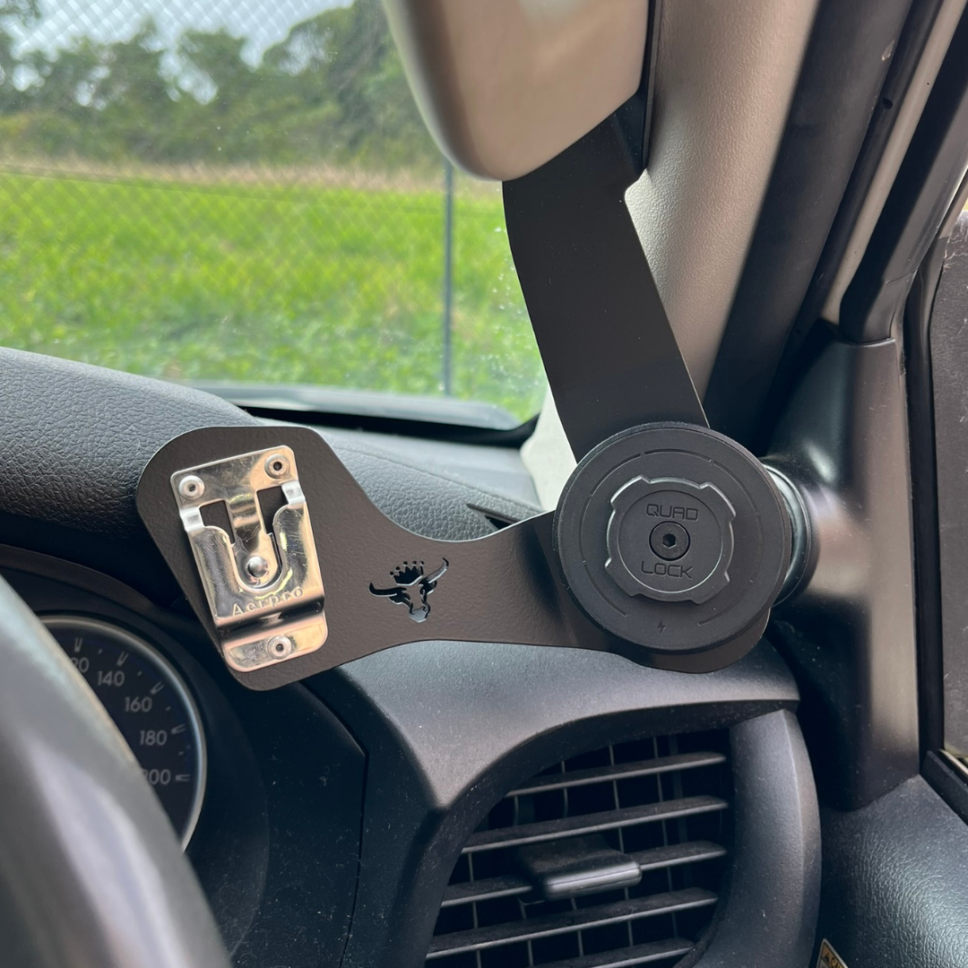 2015-2025 Toyota Hilux Phone and UHF Mount