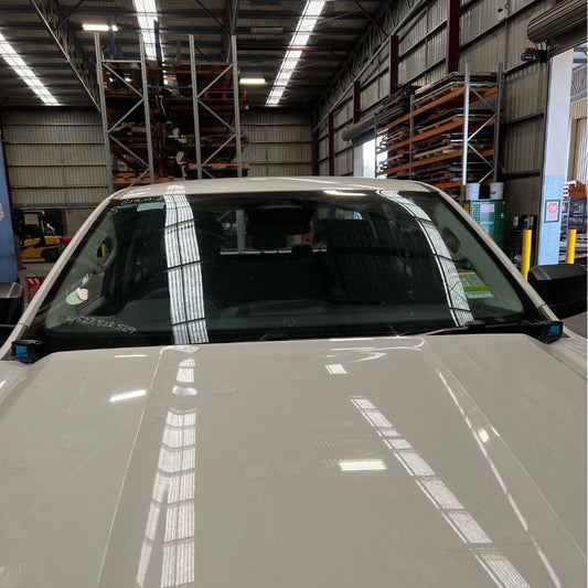 2022-2025 Ford Ranger Bonnet Hinge Ditch Light Bracket Pair