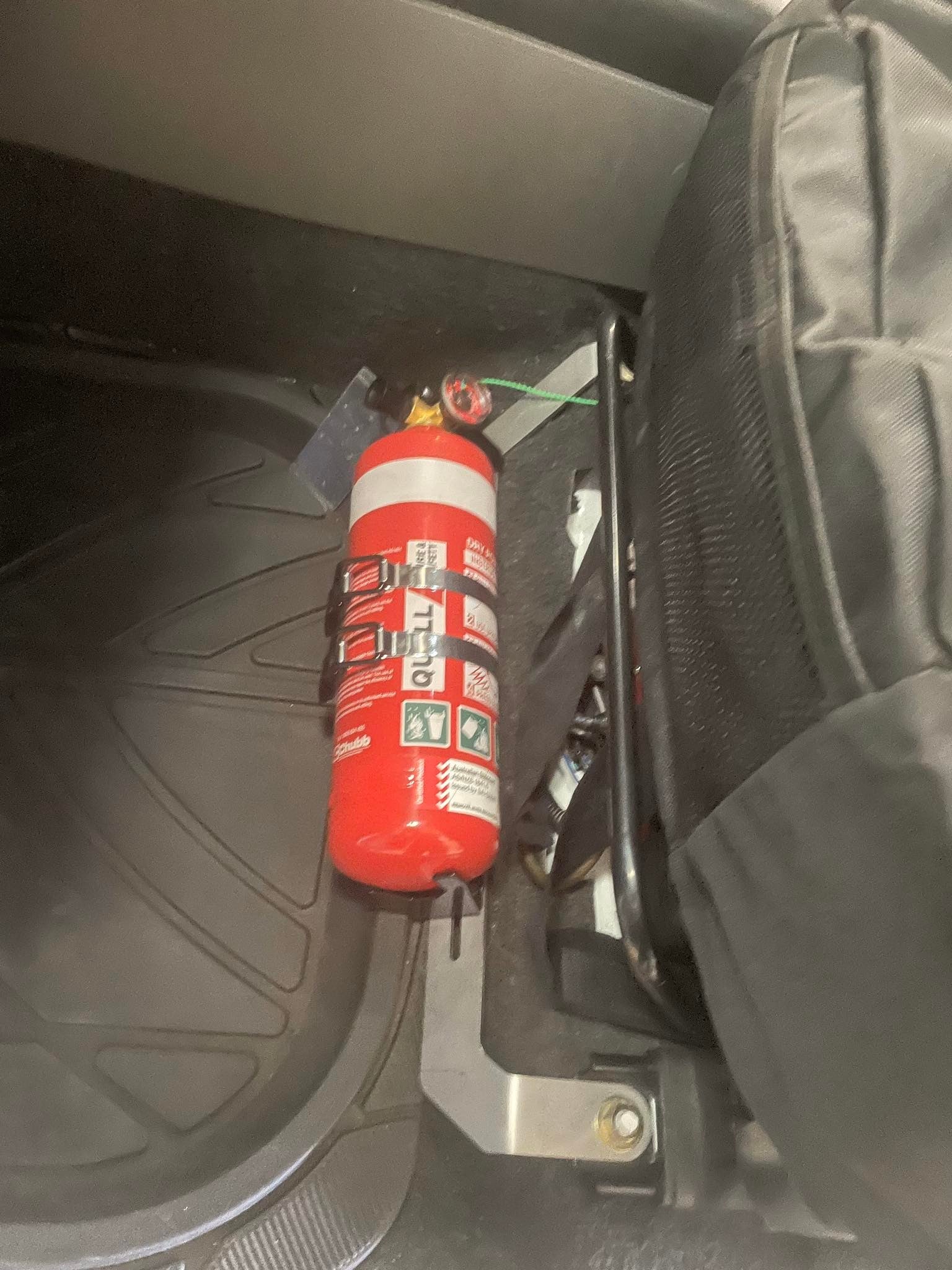 Mitsubishi Pajero NM to NX 20002021 Fire Extinguisher Bracket Scrub King