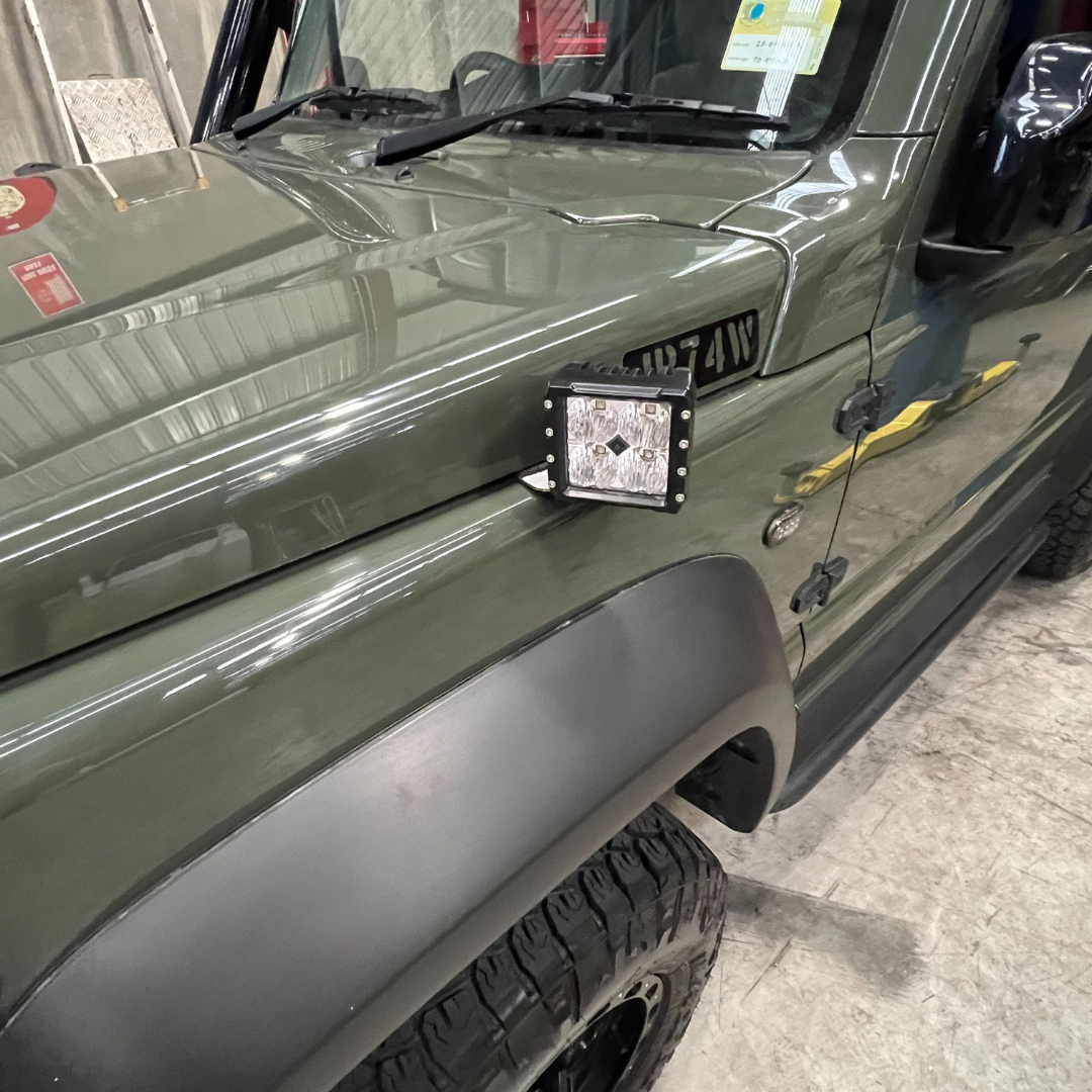 2018-2022 Suzuki Jimny Bonnet Ditch Light Brackets
