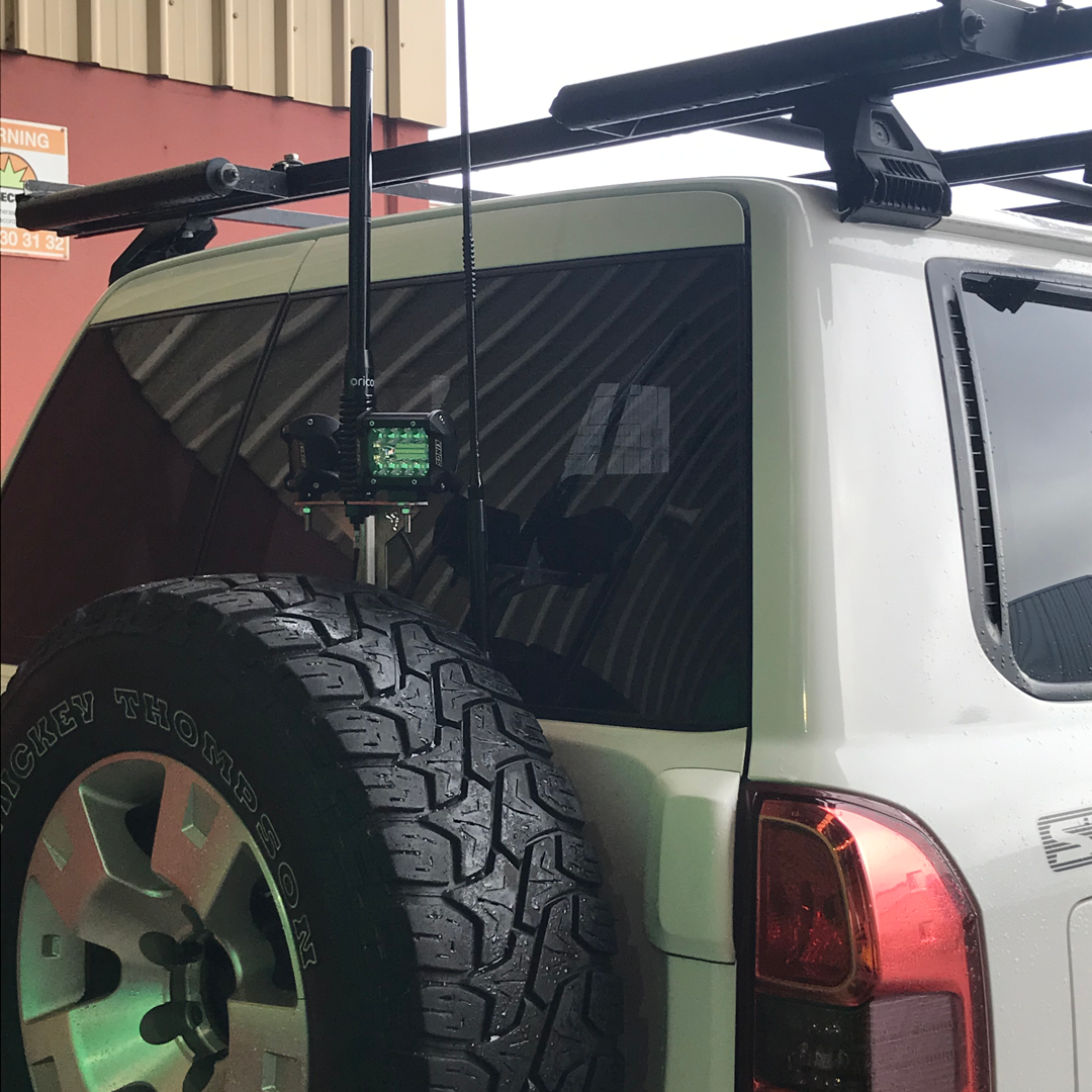 1997-2016 Nissan GU Patrol Y61 Spare Tyre Accessory bracket