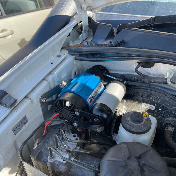 2005-2014 N70 Toyota Hilux Onboard Air Compressor Mount - Engine Bay