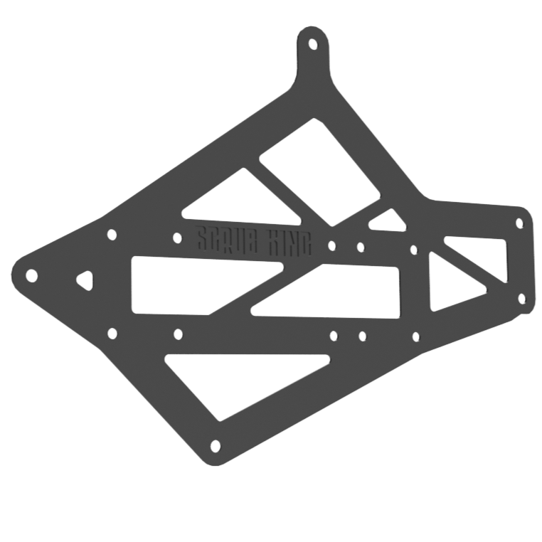2005-2016 Nissan GU Patrol Y61 On Board Air Compressor Bracket Kit
