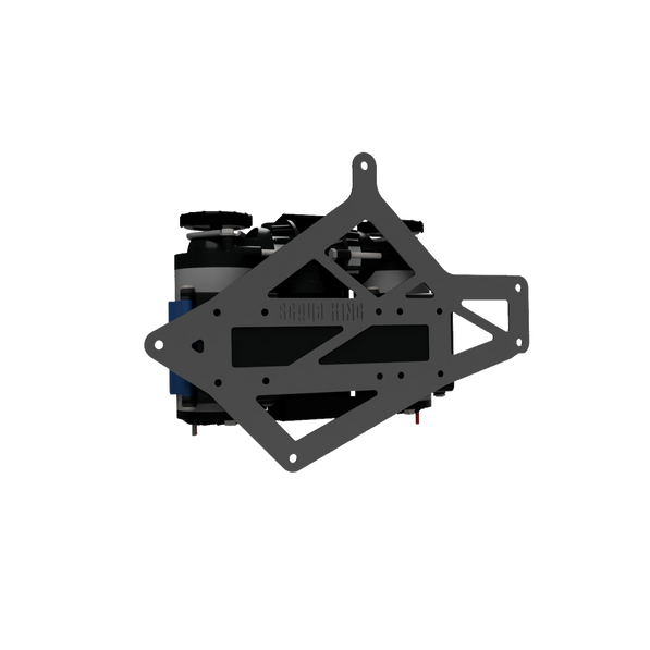 2005-2016 Nissan GU Patrol Y61 On Board Air Compressor Bracket Kit
