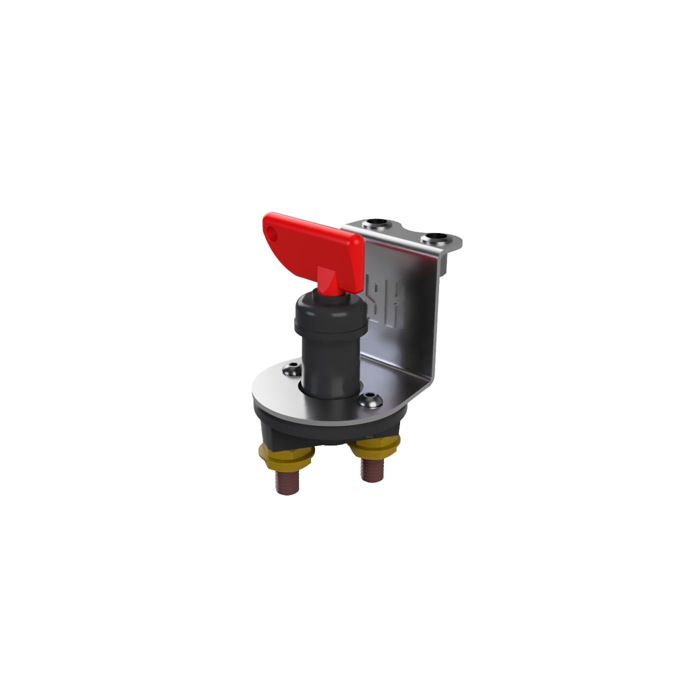 2006-2015 Mitsubishi Triton ML-MN 12V Winch/Battery Isolator Switch & Mount