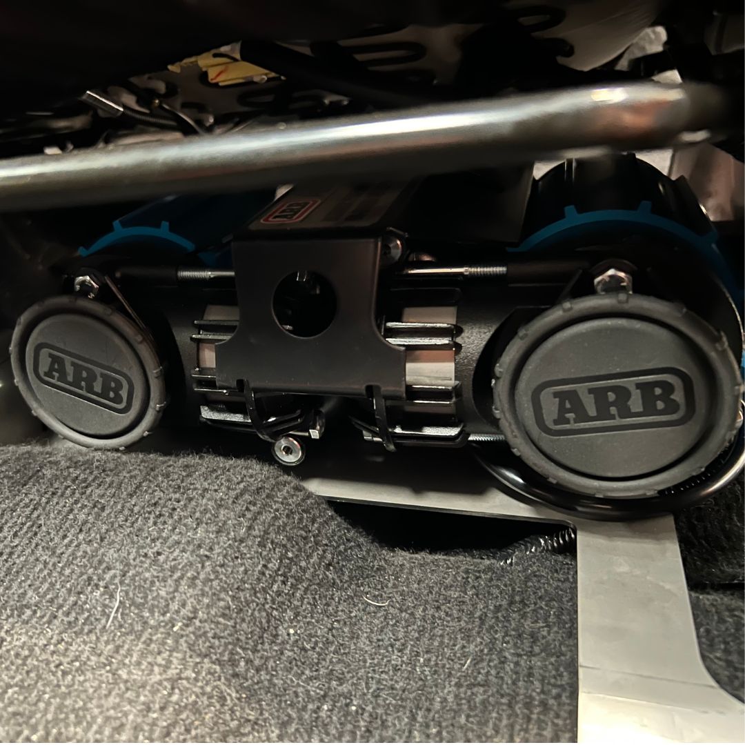 2015-2023 Nissan Navara NP300 Onboard Air Compressor Mount (Under Seat)