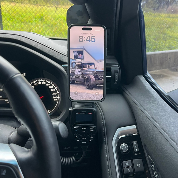 Toyota Land Cruiser 300 Series Phone and UHF Mount
