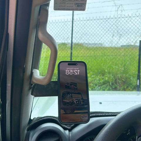 Toyota Land Cruiser 79 & 76 Series Dual Cab Phone Mount - LHD