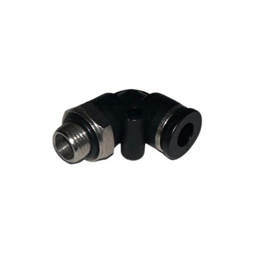 Outlet Elbow Fitting BSPT 1/8 - 6mm Tube Push Fitting