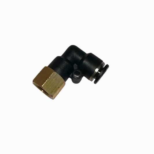 Outlet Elbow 7/16 UNF-20 - 6mm Tube Push Fitting