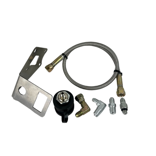 D-MAX/Cannon/Ranger/BT50/MU-X/Everest Braided Hose & Steel Air Outlet Kit (Combination)