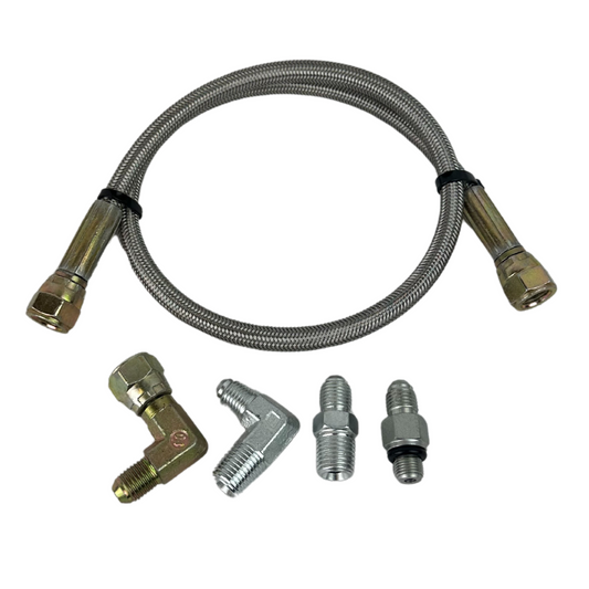 Braided Hose & Steel Air Fittings (Combination)