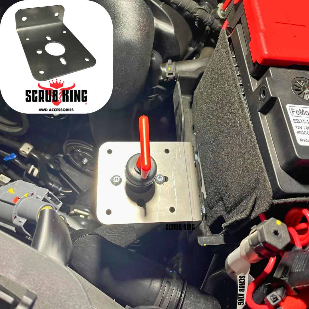 2022-2024 Ford Ranger 12V Winch/Battery Isolator Switch & Mount