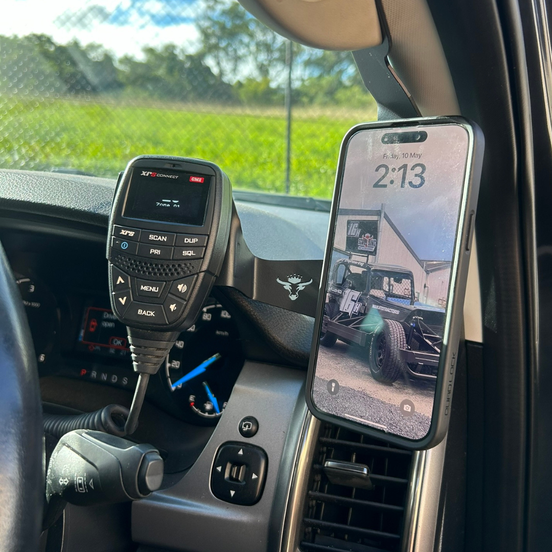 2012-2021 Ford Ranger Phone and UHF Mount - (LHD)