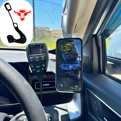 GWM Cannon Ultra Phone and UHF Mount