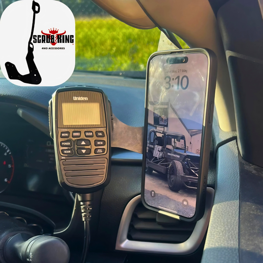 2021-2024 Isuzu D-Max Phone and UHF Mount