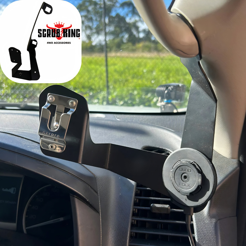 2012-2020 Isuzu D-Max Phone and UHF Mount