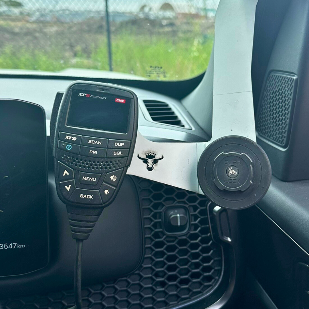 KIA Tasman Phone and UHF Mount