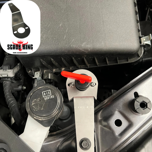 Landcruiser 300 Series 12V Winch/Battery Isolator Switch & Mount