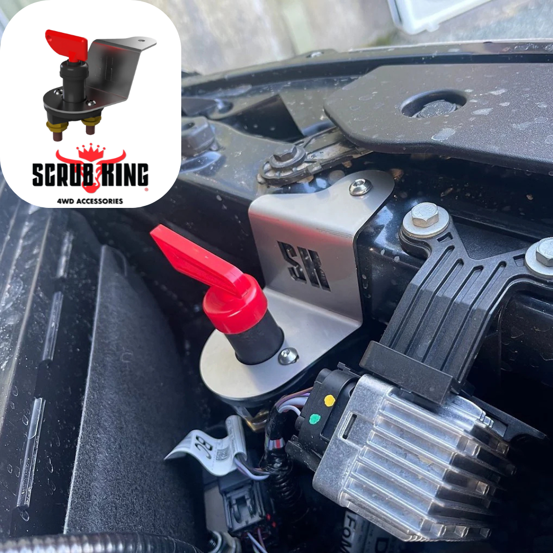 2012-2020 Mazda BT-50 12V Winch/Battery Isolator Switch & Mount