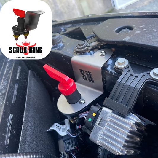 2012-2020 Mazda BT-50 12V Winch/Battery Isolator Switch & Mount