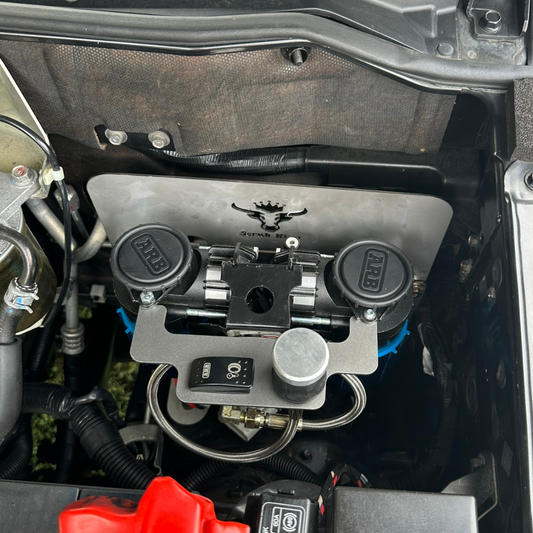 Mitsubishi Pajero NM-NX Onboard Air Compressor Mount (Engine Bay)