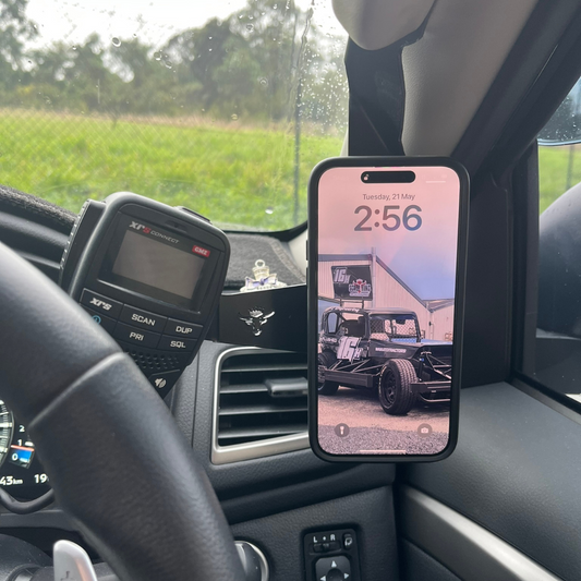 2022-2024 Mitsubishi Pajero Sport Phone and UHF Mount