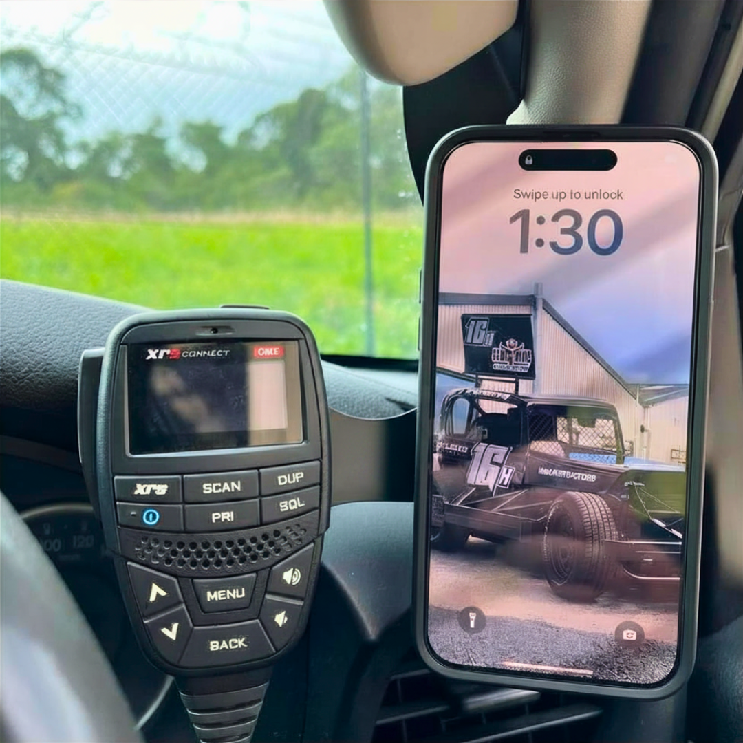 Toyota Hilux N80 Phone & UHF Mount