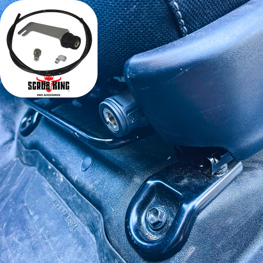 2015-2025 Toyota Hilux N80 Underseat Air Outlet Kit