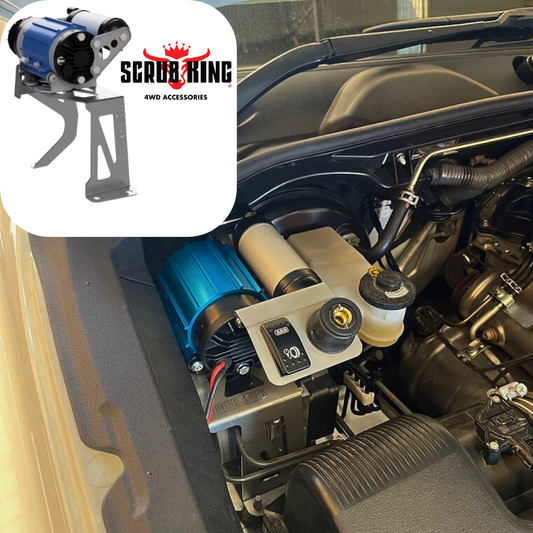 2015-2025 Toyota Hilux N80 Onboard Air Compressor Mount (Engine Bay)