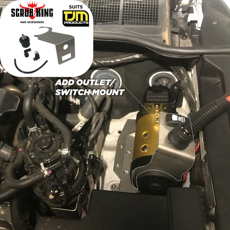 2015-2025 Toyota Hilux N80 Air/Switch Outlet Kit TJM
