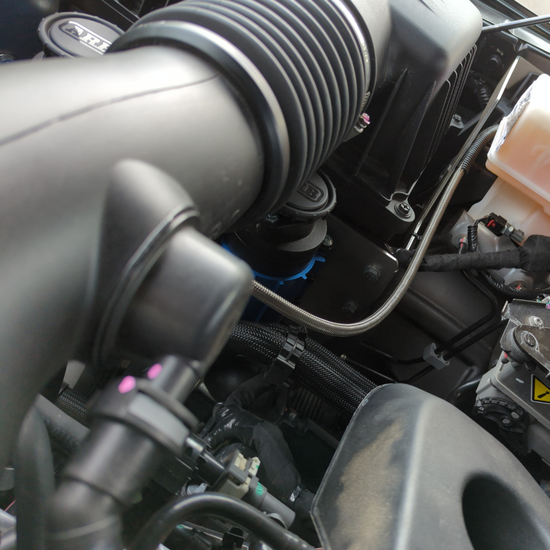 Dodge Ram 1500 Laramie Onboard Air Compressor Mount