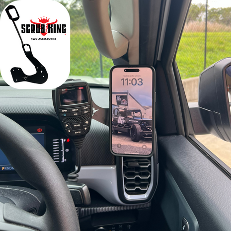 2022-2026 Volkswagen Amarok NF Phone and UHF Mount