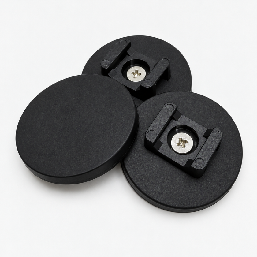 Rubber Coated Neodymium Magnetic Nylon Cable Tie 43mm