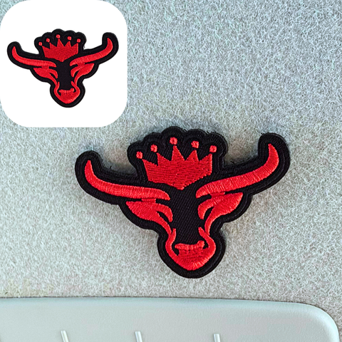 Scrub King Bull Velcro Patch