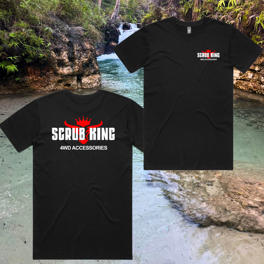 Scrub King Black T-Shirt