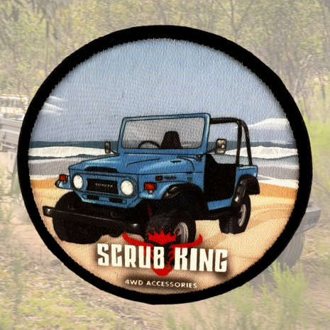 Scrub King FJ40 Velcro Patch