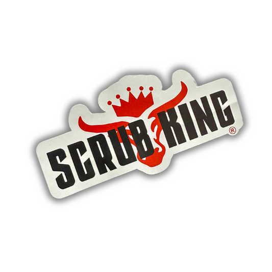 Scrub King Logo sticker