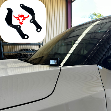 LDV Terron 9 Bonnet Hinge Ditch Light Bracket Pair