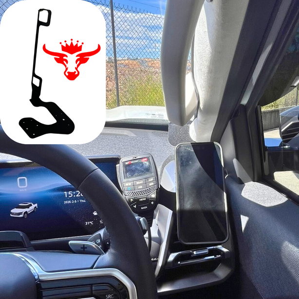 LDV Terron 9 Phone and UHF Mount