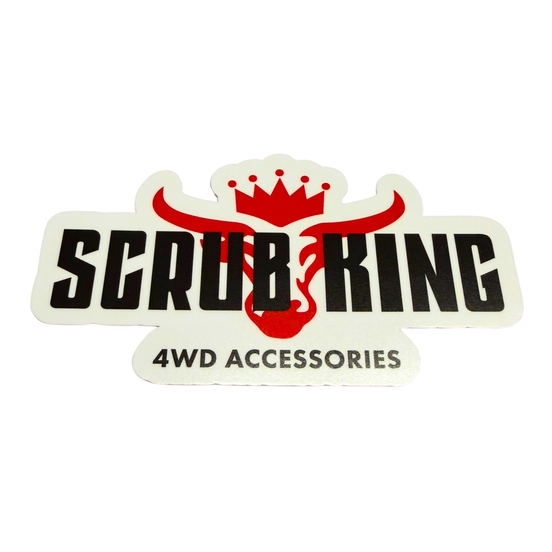 Scrub King Logo sticker