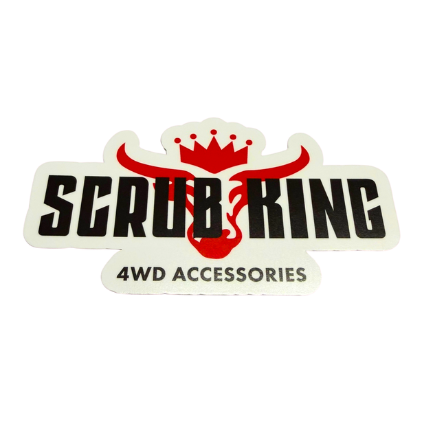 Scrub King Logo sticker