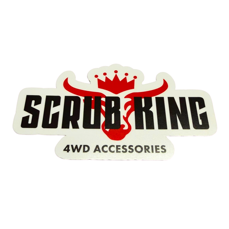 Scrub King Logo sticker