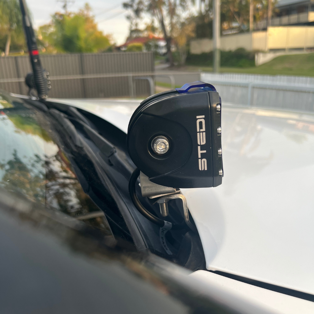 Toyota Hilux N80 Bonnet Hinge Ditch Light Bracket Pair