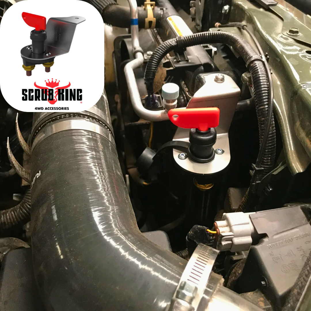 2018-2024 Suzuki Jimny 12V Winch/Battery Isolator Switch & Mount