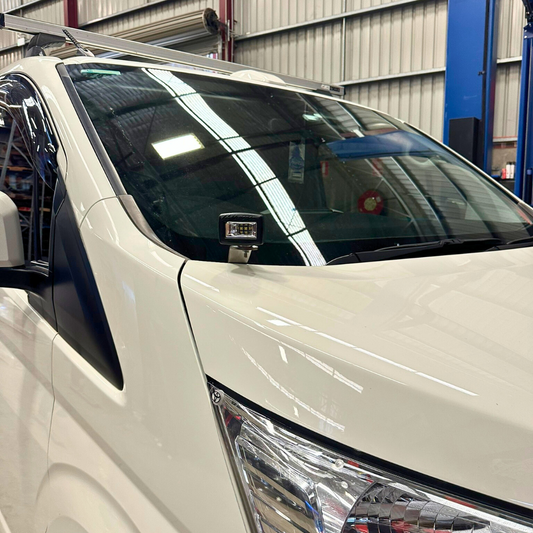 2019-2025 Toyota Hiace Bonnet Hinge Ditch Light Bracket Pair