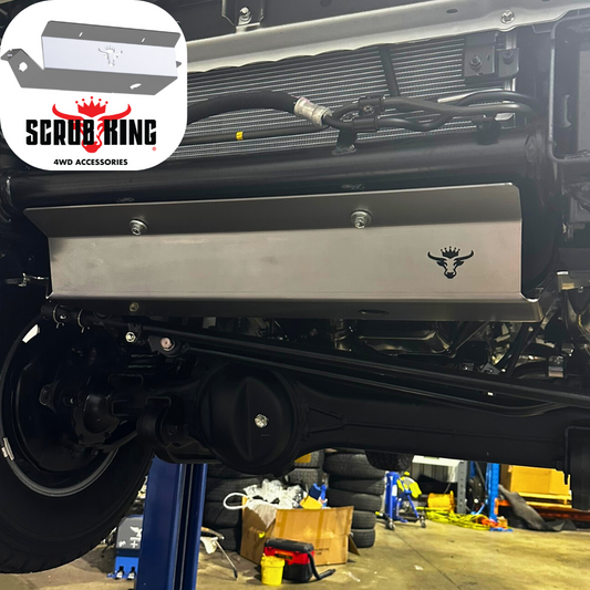 Landcruiser 70 Series 2.8L Diesel 3mm Stainless Steel: Front Radiator Bash Plate